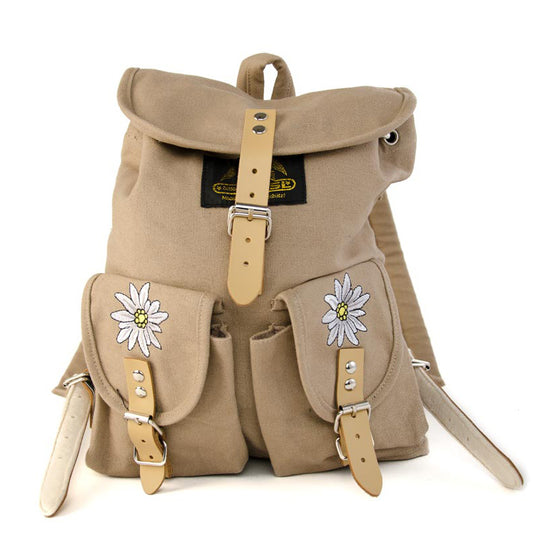 RU1379 Edelweiss Wander- u. City-Rucksack ca 8L Sand