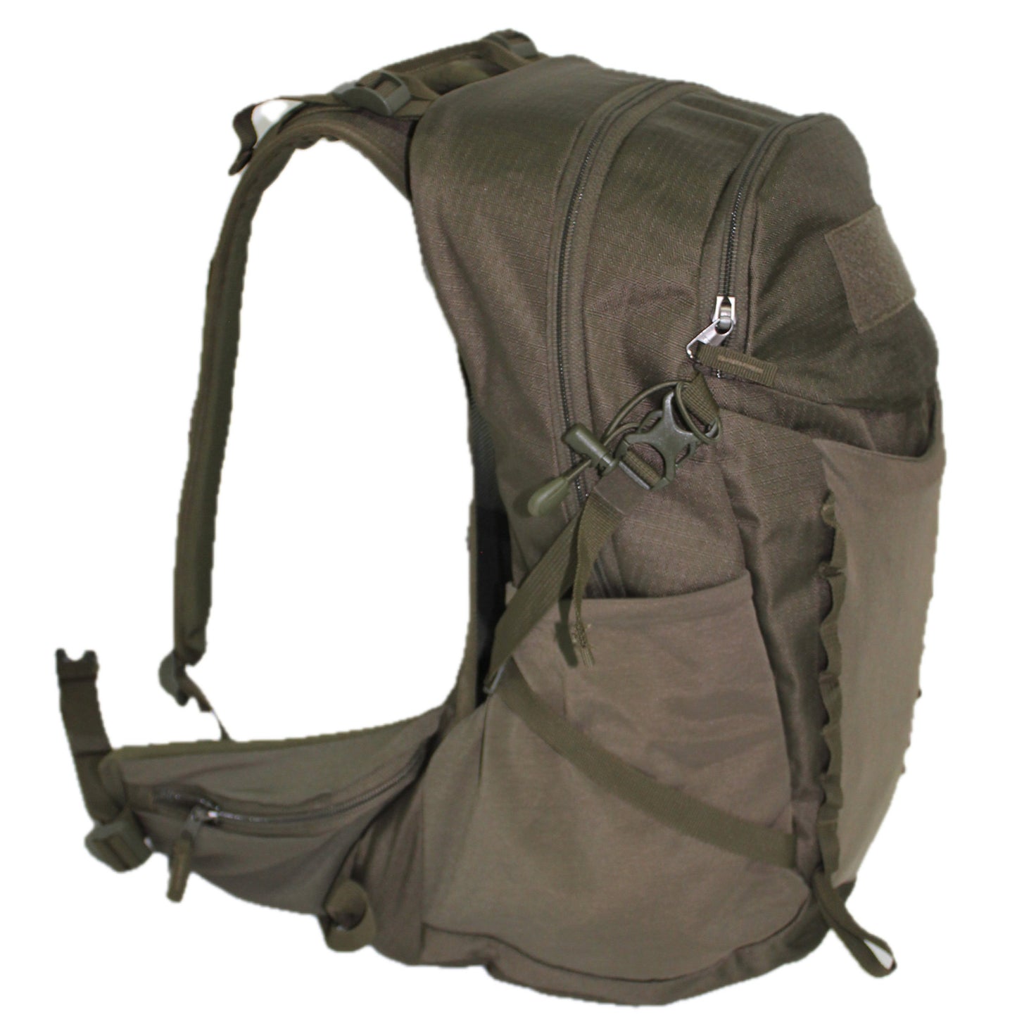 RU31N-OL Wanderrucksack 25L oliv | Belüfteter Netzrücken
