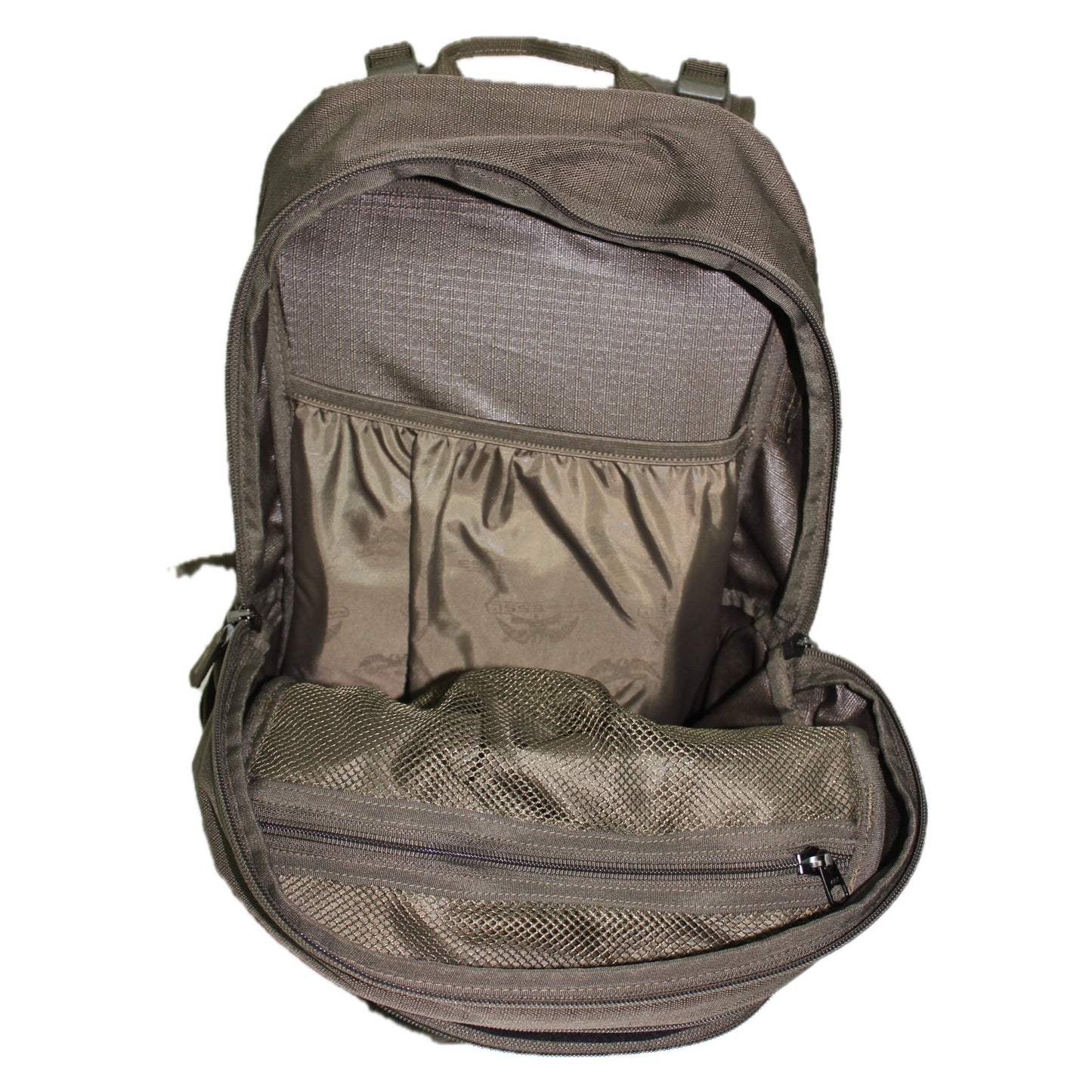 RU31N-OL Wanderrucksack 25L oliv | Belüfteter Netzrücken