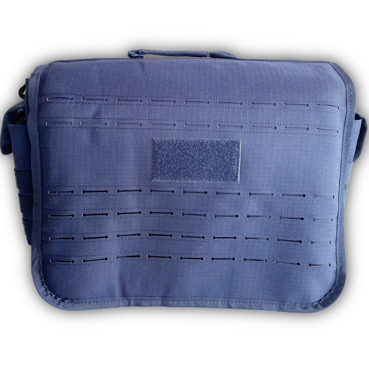 SB22 Multifunktionale Schultertasche mit Organizer - Perfekt für Alltag und Beruf Blau