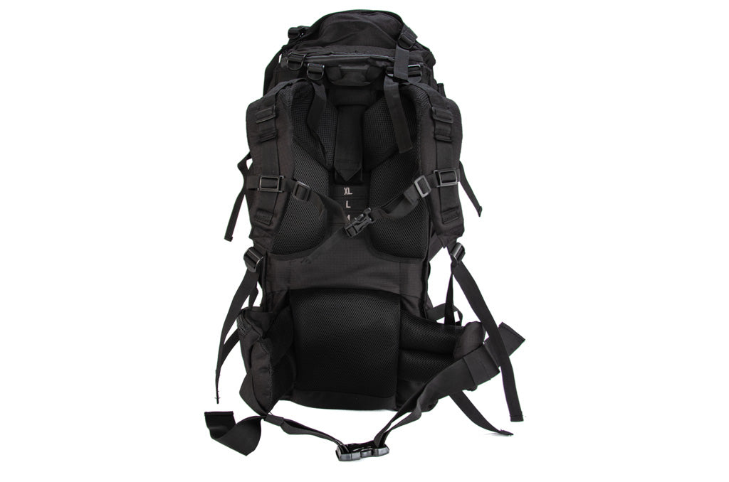 RU100 trekking backpack XX-Large 104 L black