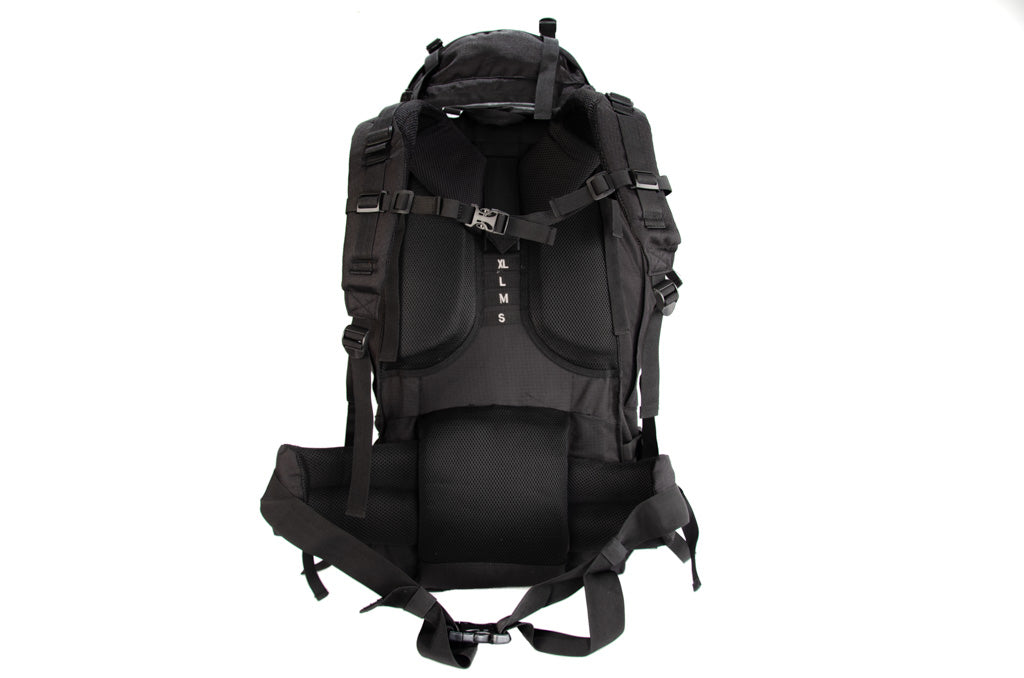RU100 trekking backpack XX-Large 104 L black