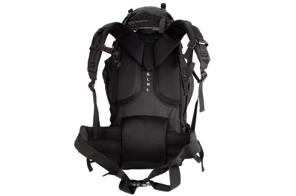 RU100 trekking backpack XX-Large 104 L black